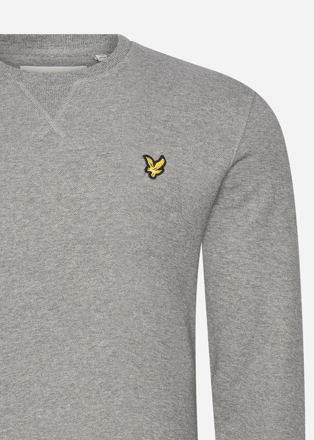 Lyle & Scott Truien Crew neck sweatshirt - mid grey marl