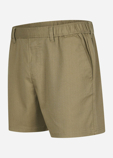 Lyle & Scott Korte Broeken Crest textured short - seaweed