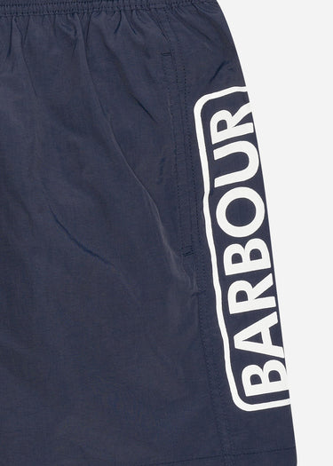 Barbour International Zwembroeken Large logo swim short- international navy