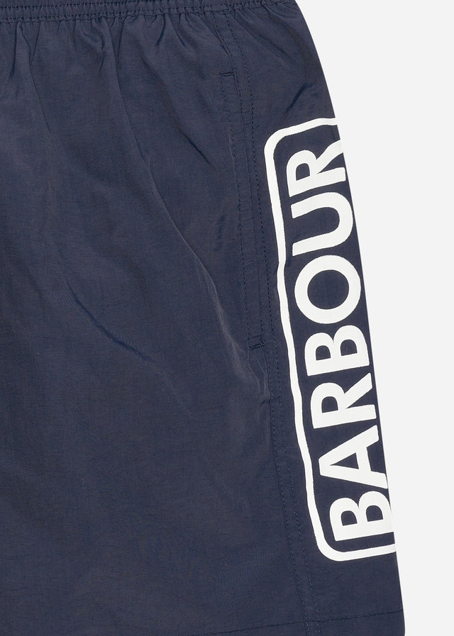 Barbour International Zwembroeken Large logo swim short- international navy
