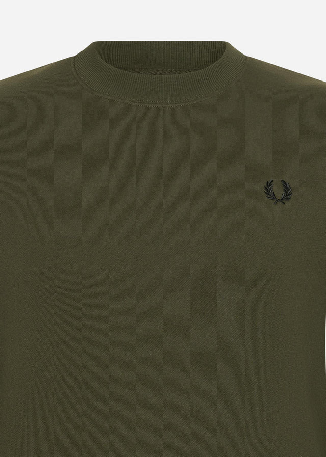 Fred Perry Truien Crew neck sweatshirt - hunting green