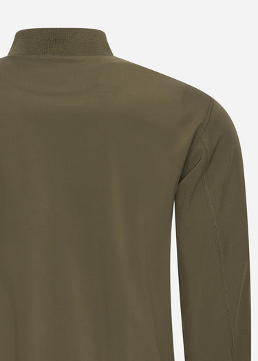 Lyle & Scott Jassen Softshell bomber jacket - olive