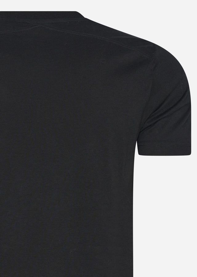MA.Strum T-shirts SS icon tee - jet black
