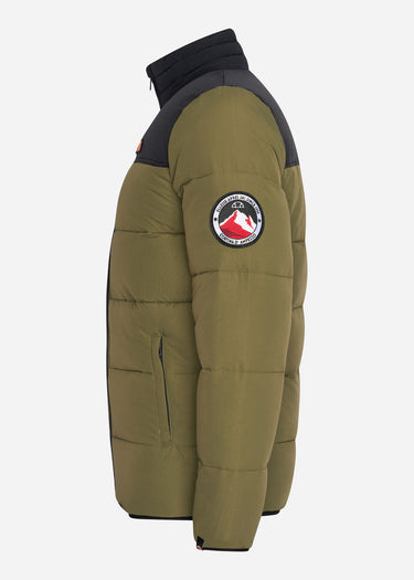 Ellesse Jassen Nebula jacket - black khaki