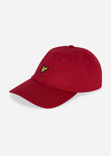 Lyle & Scott Petten Baseball cap - tunnel red