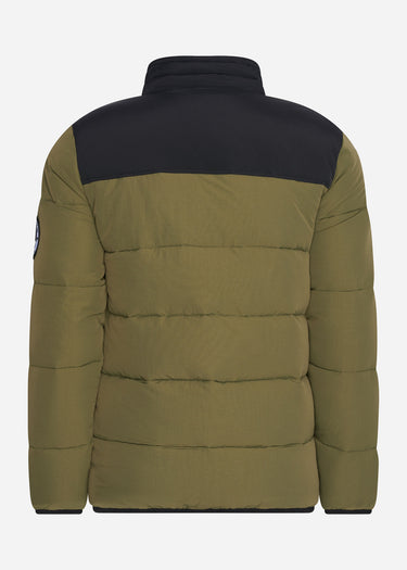 Ellesse Jassen Nebula jacket - black khaki