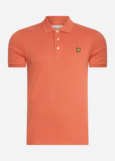 Lyle & Scott Polo's Plain polo shirt - victory orange