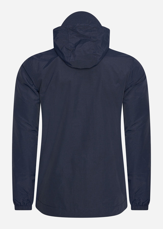 Lyle & Scott Jassen Zip through hooded jacket - dark navy