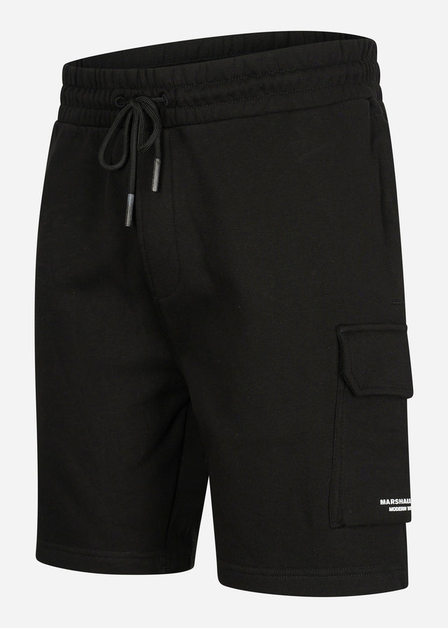 Marshall Artist Korte Broeken Siren cargo short - black