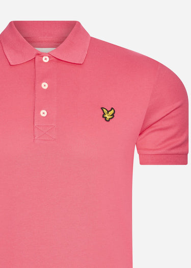 Lyle & Scott Polo's Plain polo shirt - electric pink