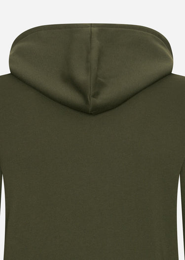 Fred Perry Hoodies Tipped hooded sweatshirt - hunting green