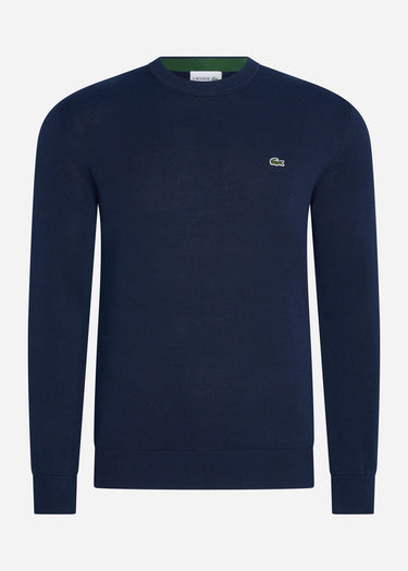 Lacoste Truien Cotton sweater - navy blue
