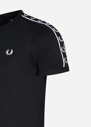 Fred Perry T-shirts Taped ringer t-shirt - black black