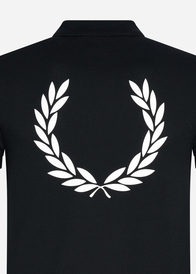 Fred Perry Polo's Badge polo shirt - black