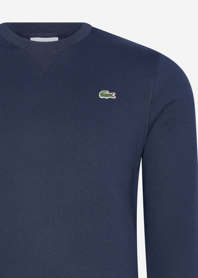 Lacoste Truien Sweater - navy blue