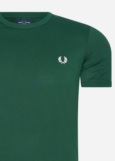 Fred Perry T-shirts Ringer t-shirt - ivy
