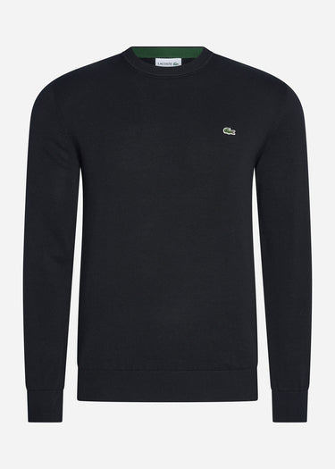 Lacoste Truien Cotton sweater - black