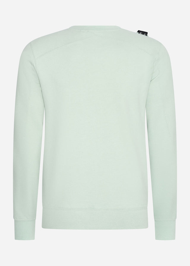 MA.Strum Truien Core crew sweat - sea green