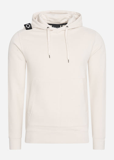 MA.Strum Hoodies Core overhead hoody- aluminium