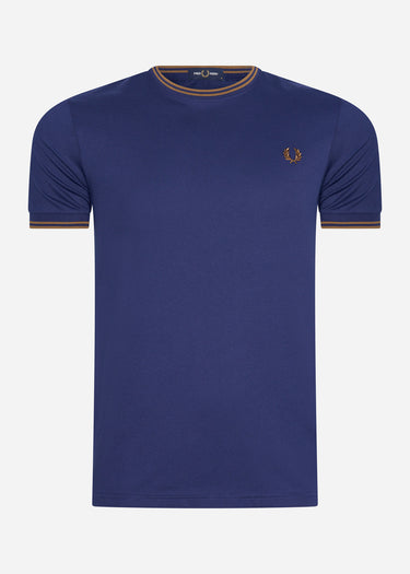 Fred Perry T-shirts Twin tipped t-shirt - french navy