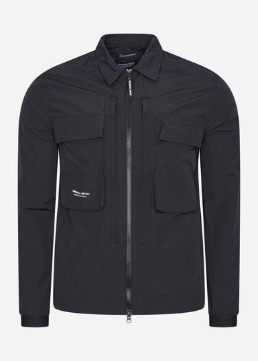 Marshall Artist Overshirts Forte polyamide overshirt - black