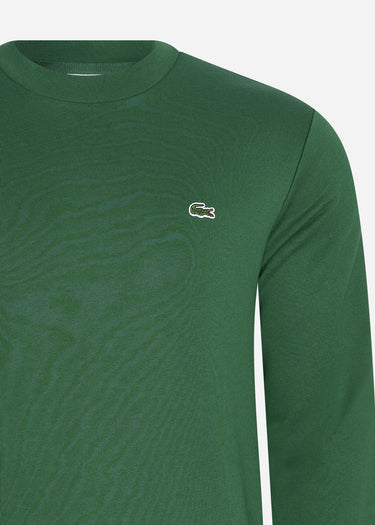Lacoste Truien Sweater - green