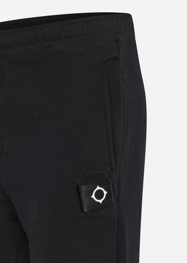 MA.Strum Korte Broeken Core sweat short - jet black