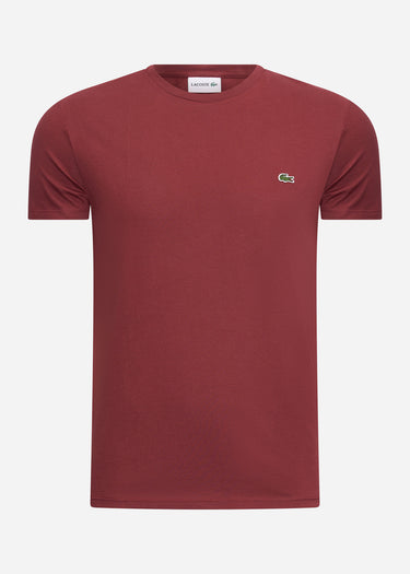 Lacoste T-shirts T-shirt - cranberry