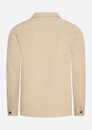 Barbour International Overshirts Adey overshirt - oyster