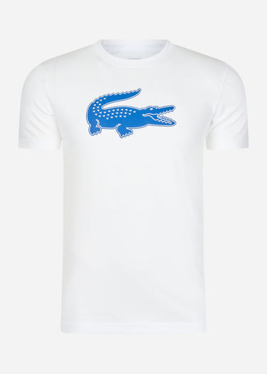 Lacoste T-shirts Printed t-shirt - white kingdom