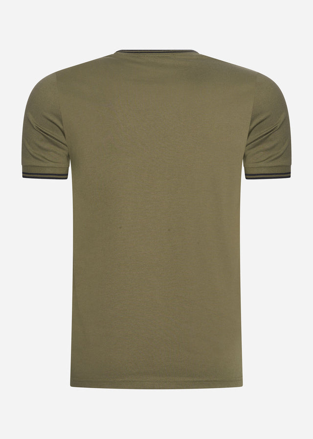 Fred Perry T-shirts Twin tipped t-shirt - uniform green
