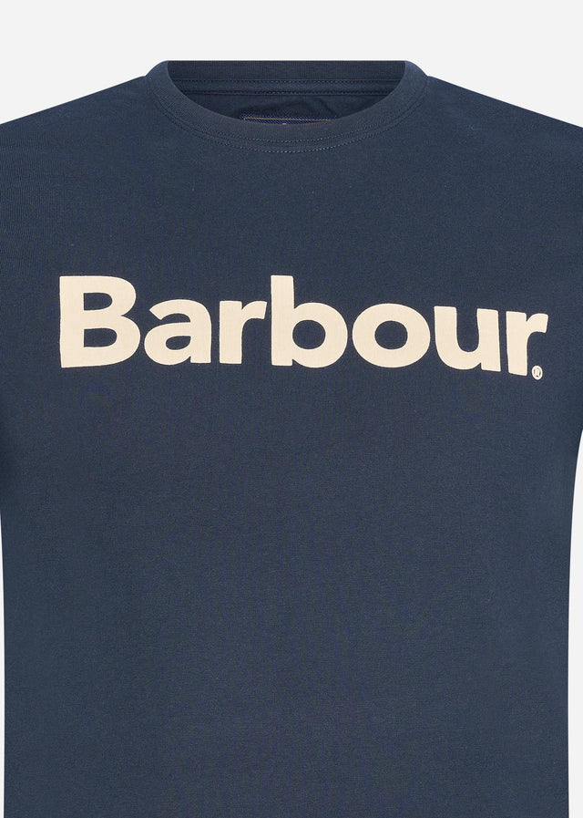 Barbour T-shirts Logo tee - new navy