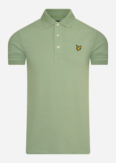 Lyle & Scott Polo's Plain polo shirt - fern green