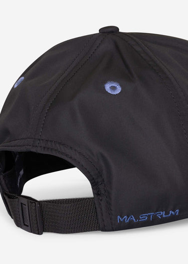 MA.Strum Petten Embroidered icon cap - jet black