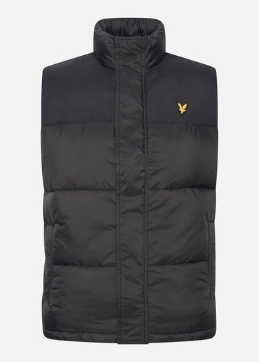 Lyle & Scott Bodywarmers Wadded gilet - jet black