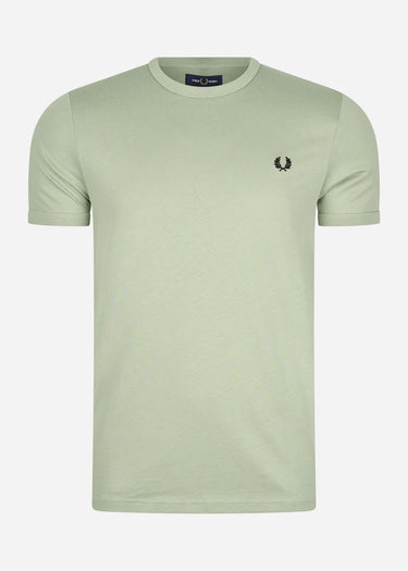 Fred Perry T-shirts Ringer t-shirt - seagrass