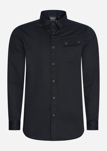 Barbour International Overshirts Graphite overshirt - black