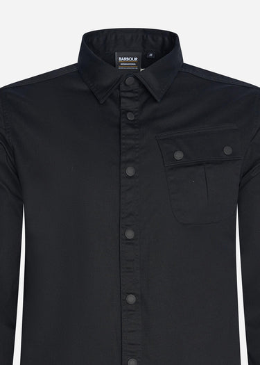Barbour International Overshirts Graphite overshirt - black