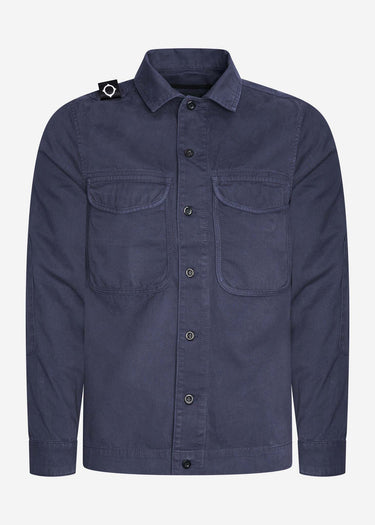 MA.Strum Overshirts Two pocket overshirt - ink navy