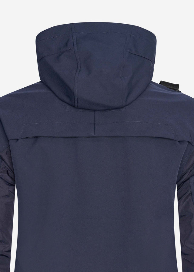 MA.Strum Jassen Softshell hooded jacket - ink navy