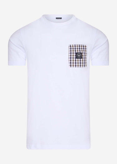 Three Stroke T-shirts Emery - white
