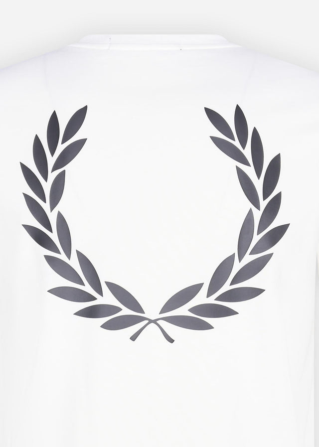 Fred Perry T-shirts Graphic branded t-shirt - snow white (Copy)