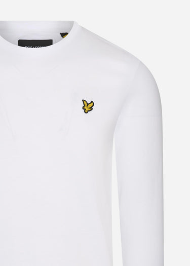 Lyle & Scott Longsleeve Tees L/S t-shirt - white