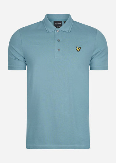 Lyle & Scott Polo's Crest tipped polo shirt - skipton blue