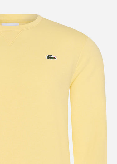 Lacoste Truien Sweater - napolitan yellow