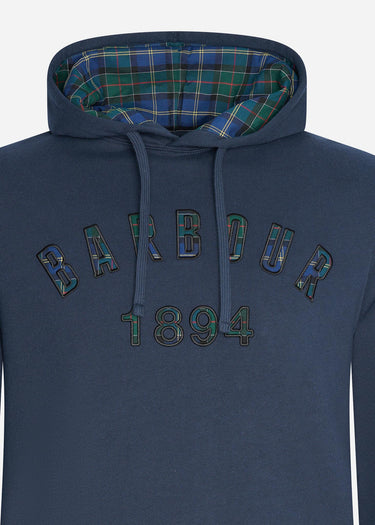 Barbour Hoodies Affiliate popover hoodie - navy