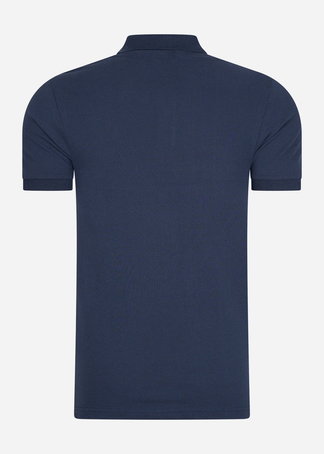 Ellesse Polo's Muccio polo - navy red white
