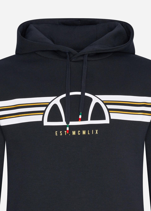 Ellesse Hoodies Trofeo oh hoody - black