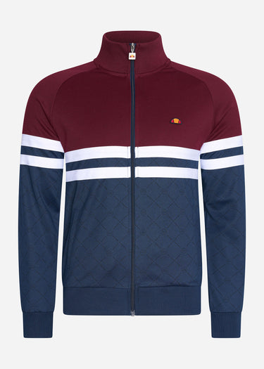 Ellesse Vesten Prende track top - burgundy