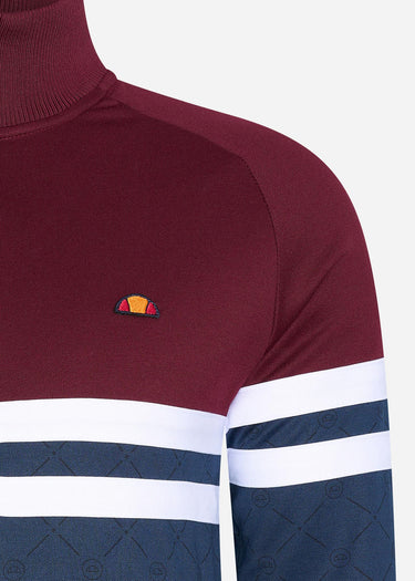 Ellesse Vesten Prende track top - burgundy